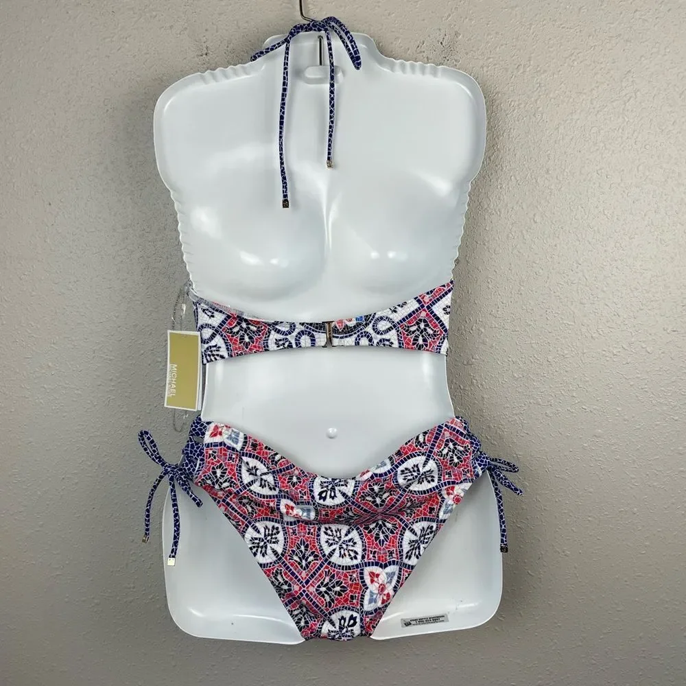 NWT MICHAEL Michael Kors Two-Piece Bikini Set Size M